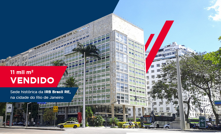 Cushman & Wakefield conducting the sale process of the historic headquarters of IRB Brasil RE