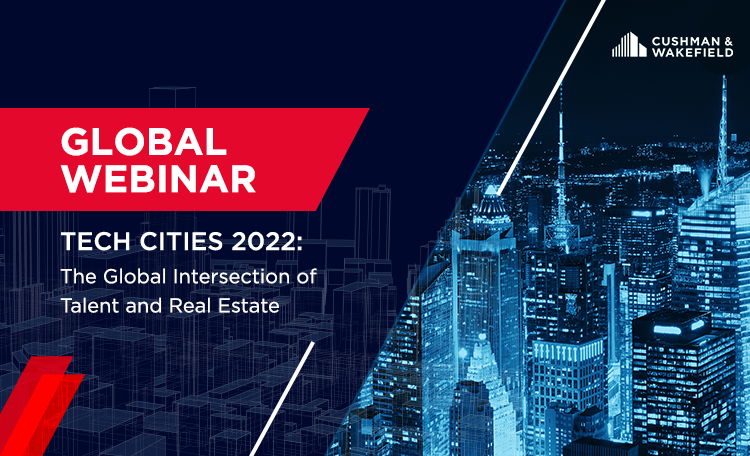 Cushman & Wakefield promove Webinar Global Tech Cities 2022