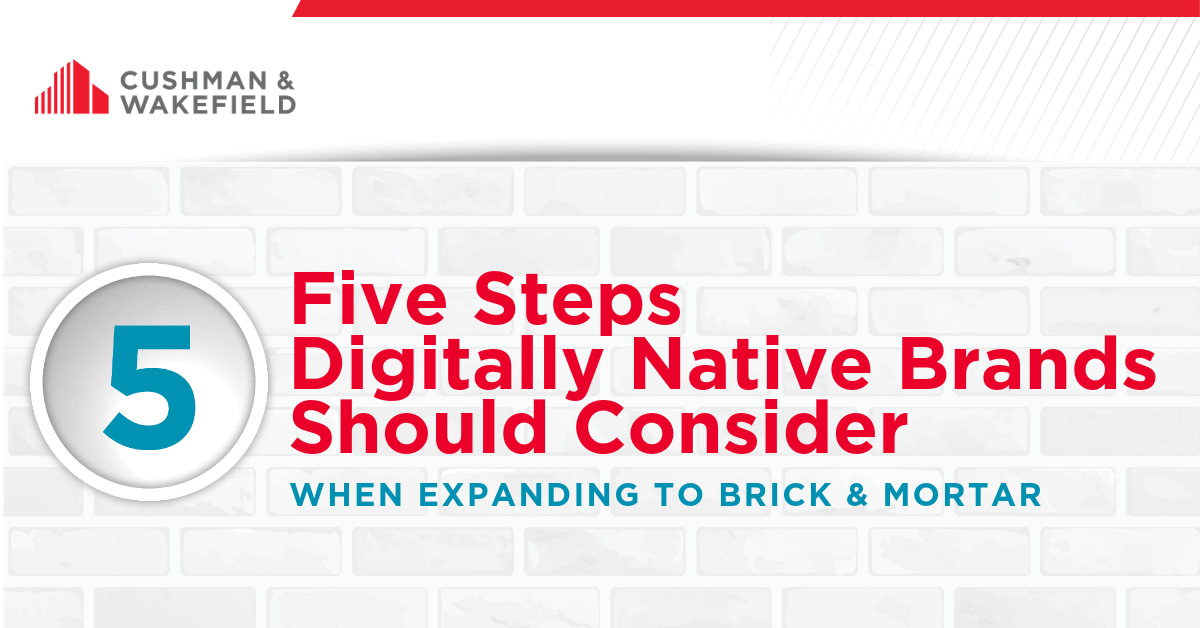 Five Steps Digitally Native Brands Should Consider When Expanding to Brick & Mortar