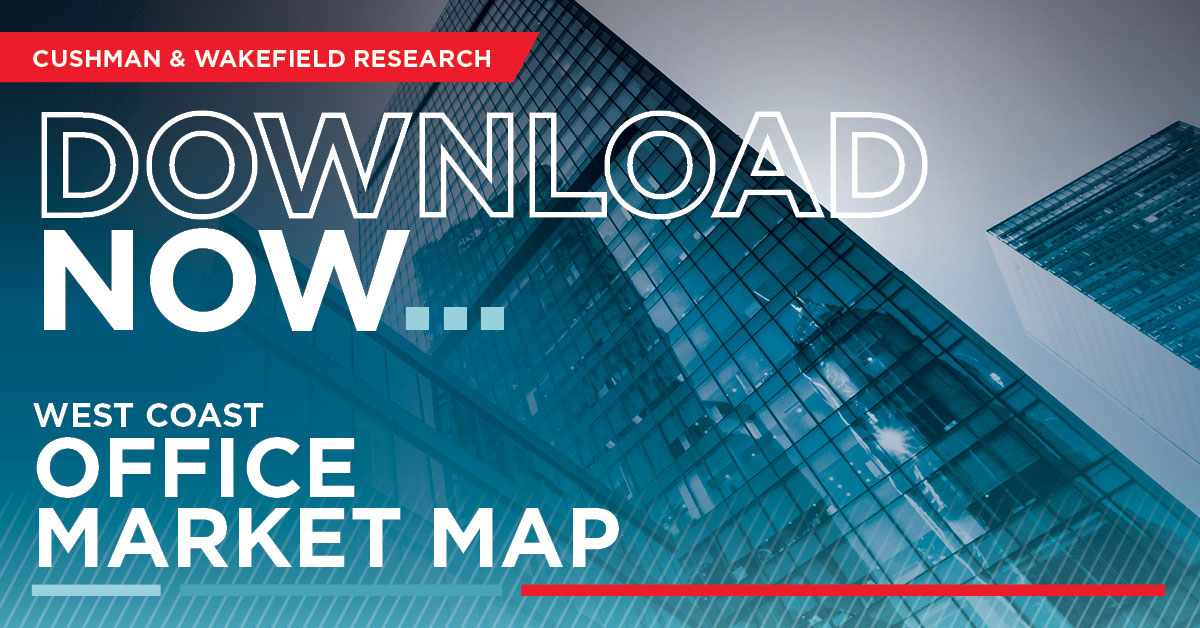 ​​West Coast Office Market Map – Q2 2023​