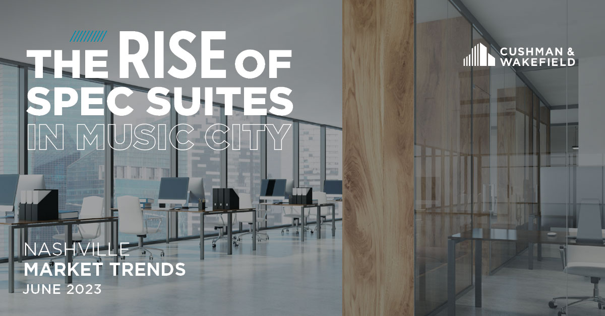 ​​The Rise of Spec Suites in Music City​