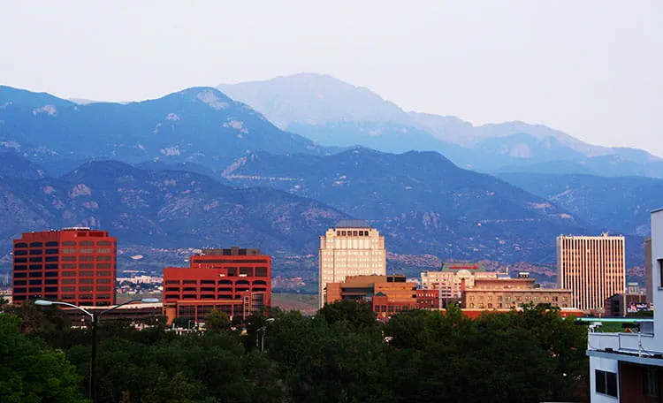 Colorado Springs skyline