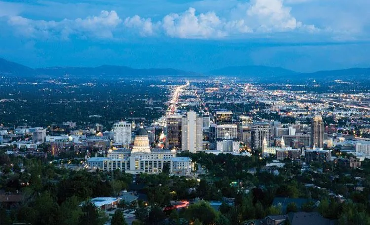 Salt Lake City Skyline
