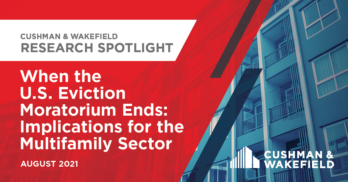 When the U.S. Eviction Moratorium Ends: Implications for the Multifamily Sector