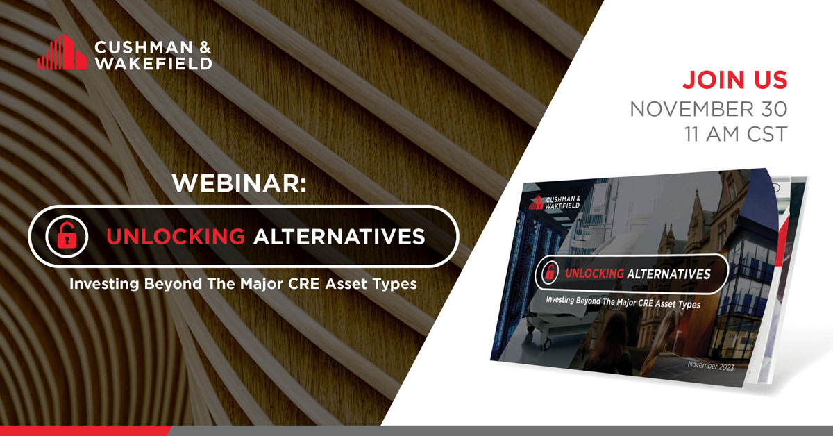 Unlocking Alternatives: Investing Beyond the Major CRE Asset Types