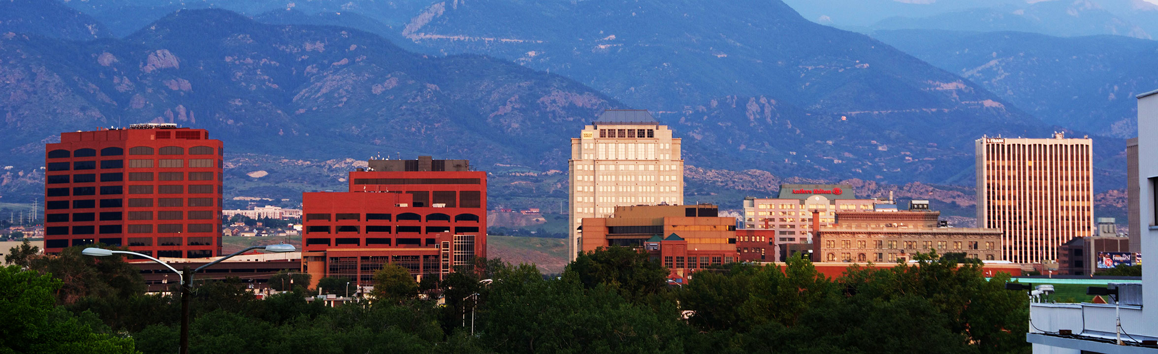 Colorado Springs skyline