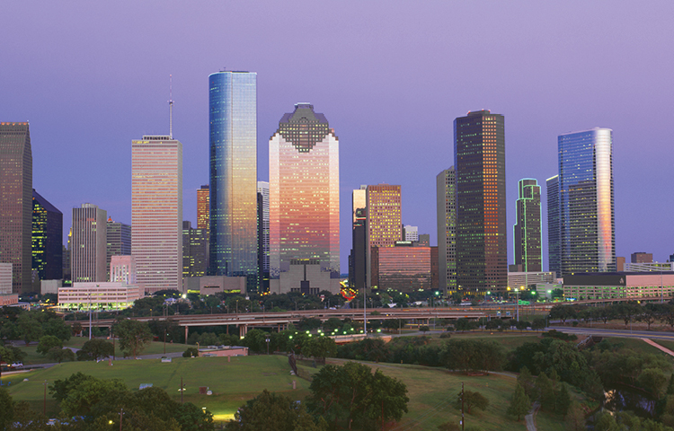 houston skyhline mobile