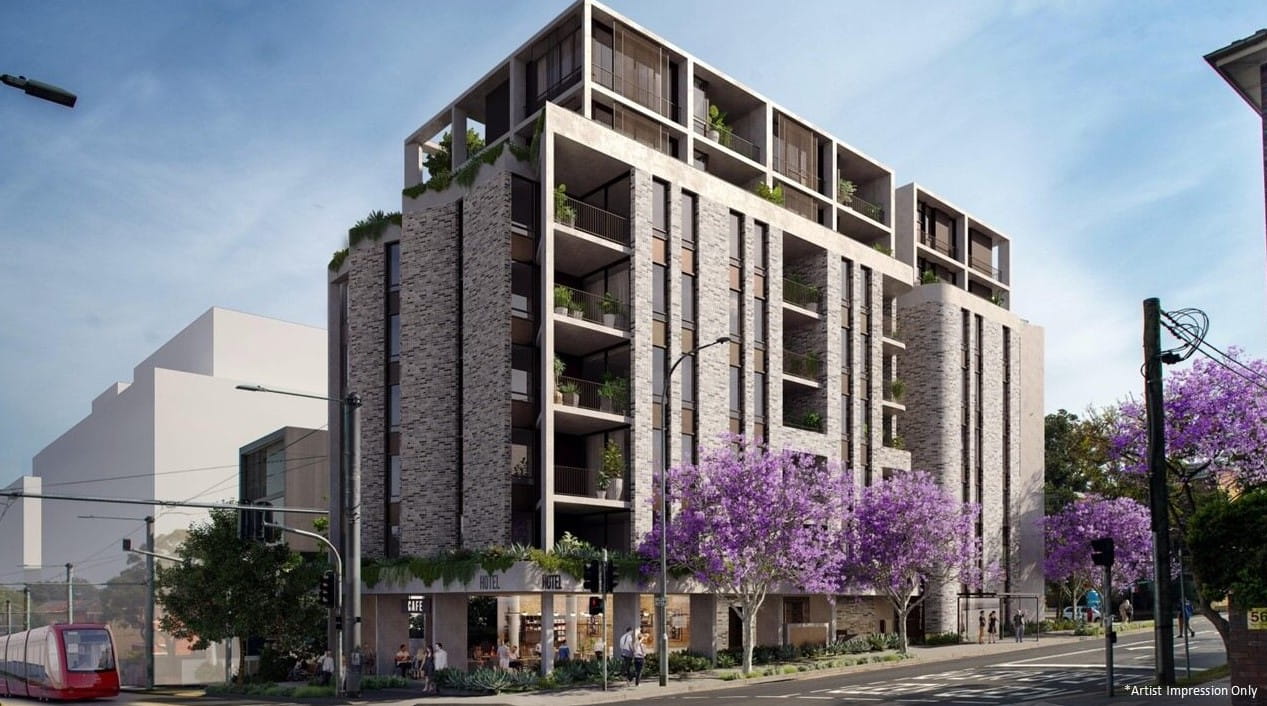 32-34 Blenheim St Randwick- artist impression