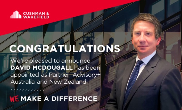 David McDougall joins Cushman & Wakefield as Partner, bolstering ...