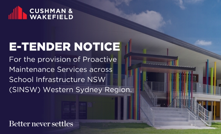 E-Tender Notice for School Infrastructure NSW