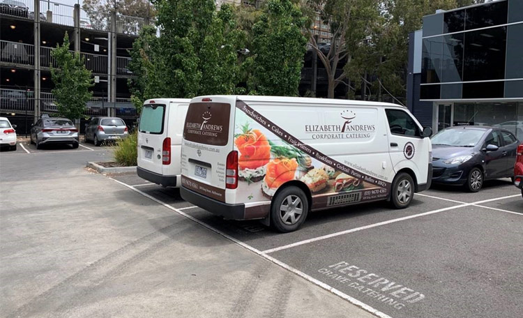 Hop, skip and a jump for Elizabeth Andrews Catering
