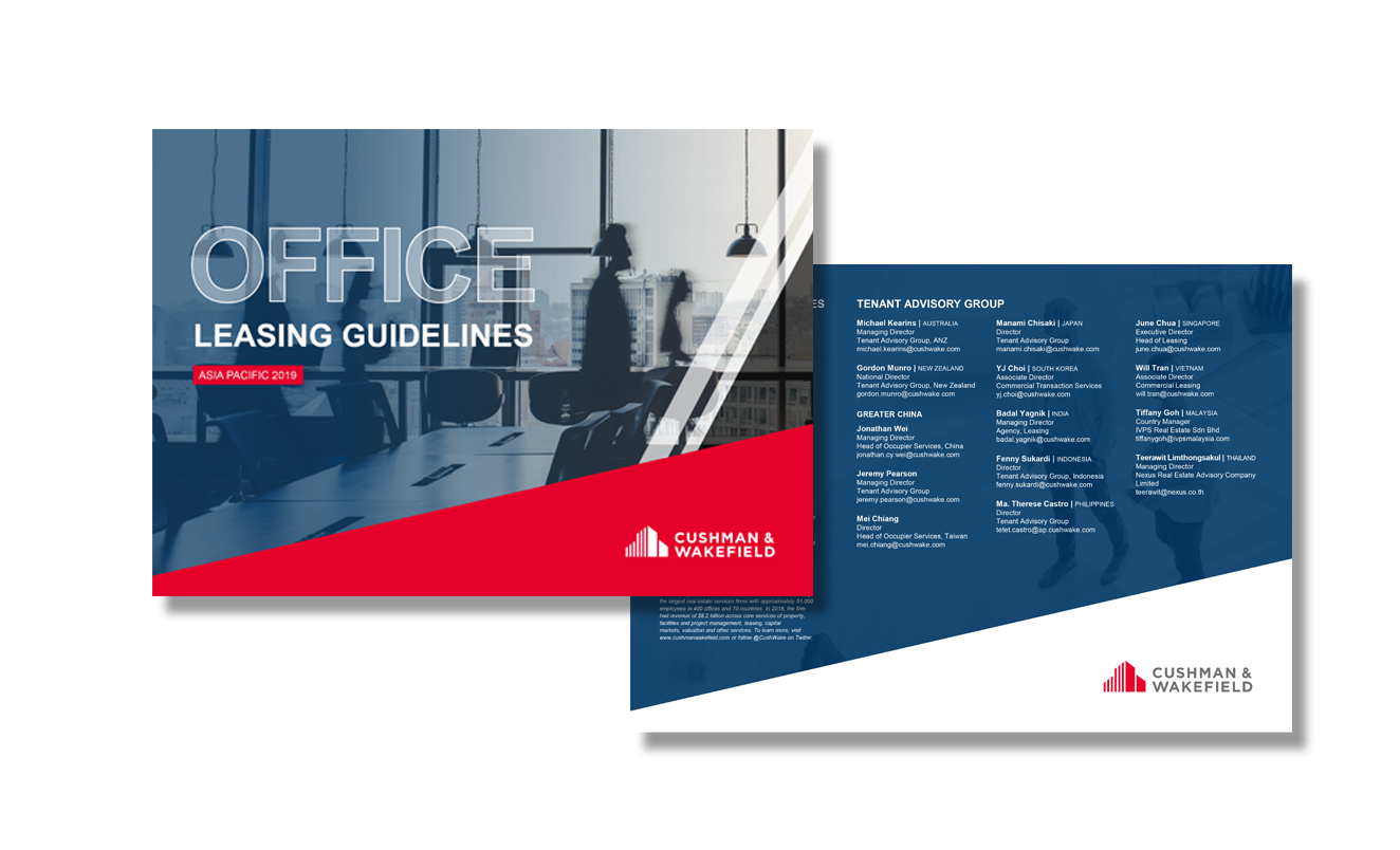 ESSENTIAL OFFICE LEASING GUIDELINES ACROSS ASIA PACIFIC