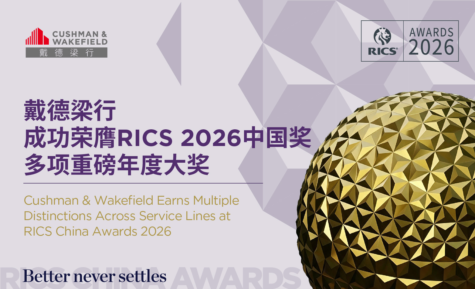 RICS Awards China 2026