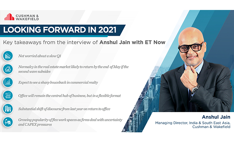 Anshul Jain in an Exclusive Interview with ET Now | IN | Cushman ...