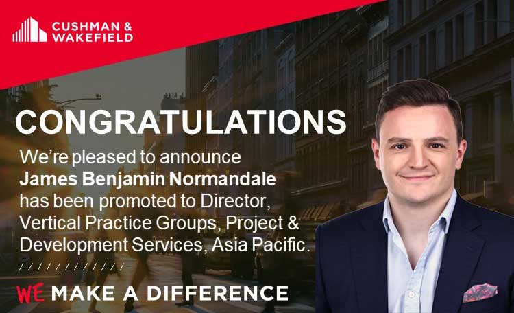 Cushman & Wakefield appointment announcement: James Benjamin Normandale ...