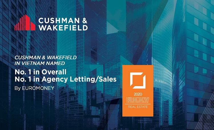 Cushman & Wakefield named World Top Real Estate Advisor By Euromoney for the third consecutive year