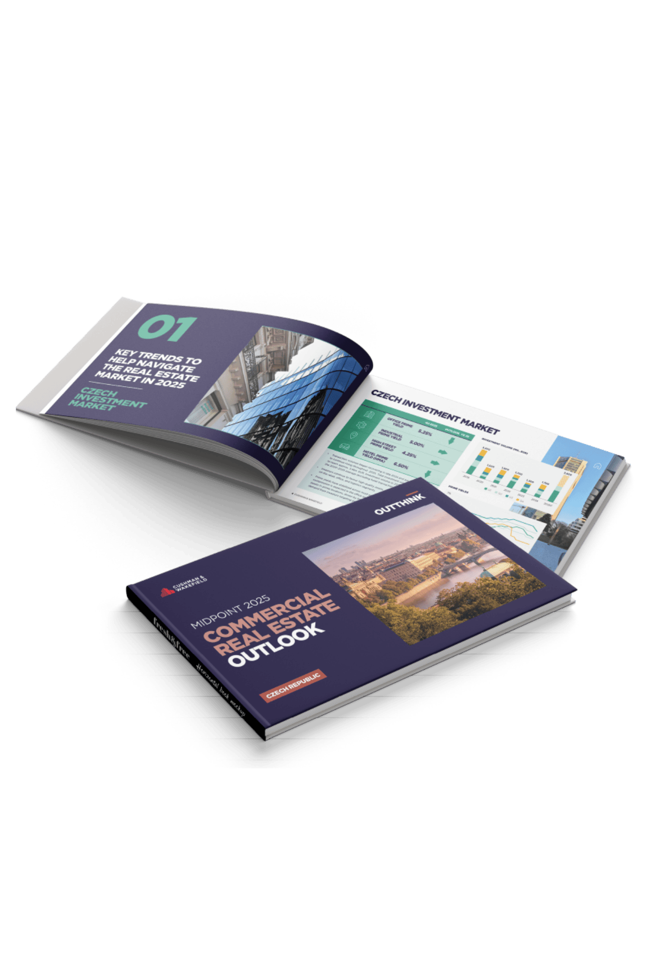 outlook report, cover, brochure