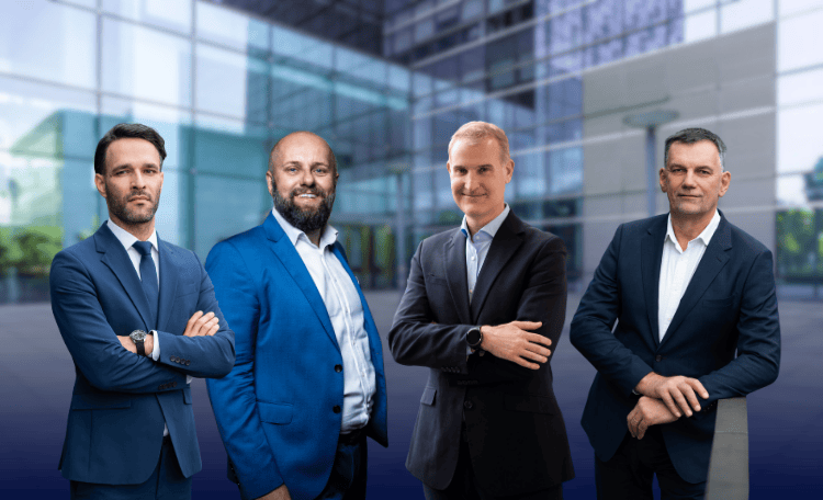 Partners, people, Michal Soták, Jiri Kristek, Richard Hogg, Petr Nedela