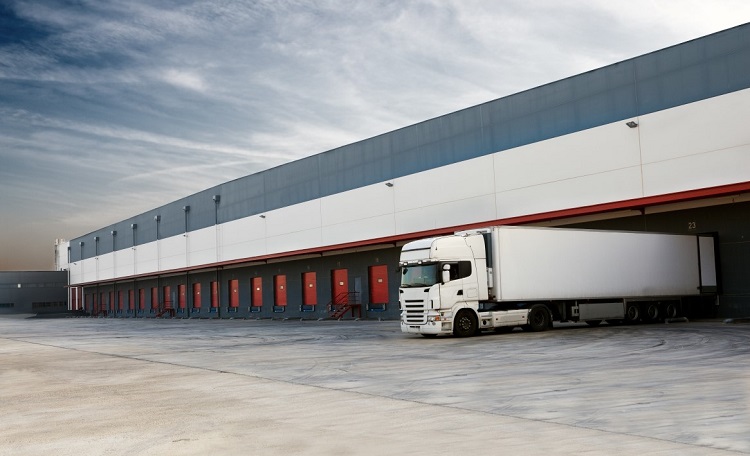industrial, warehouse, truck