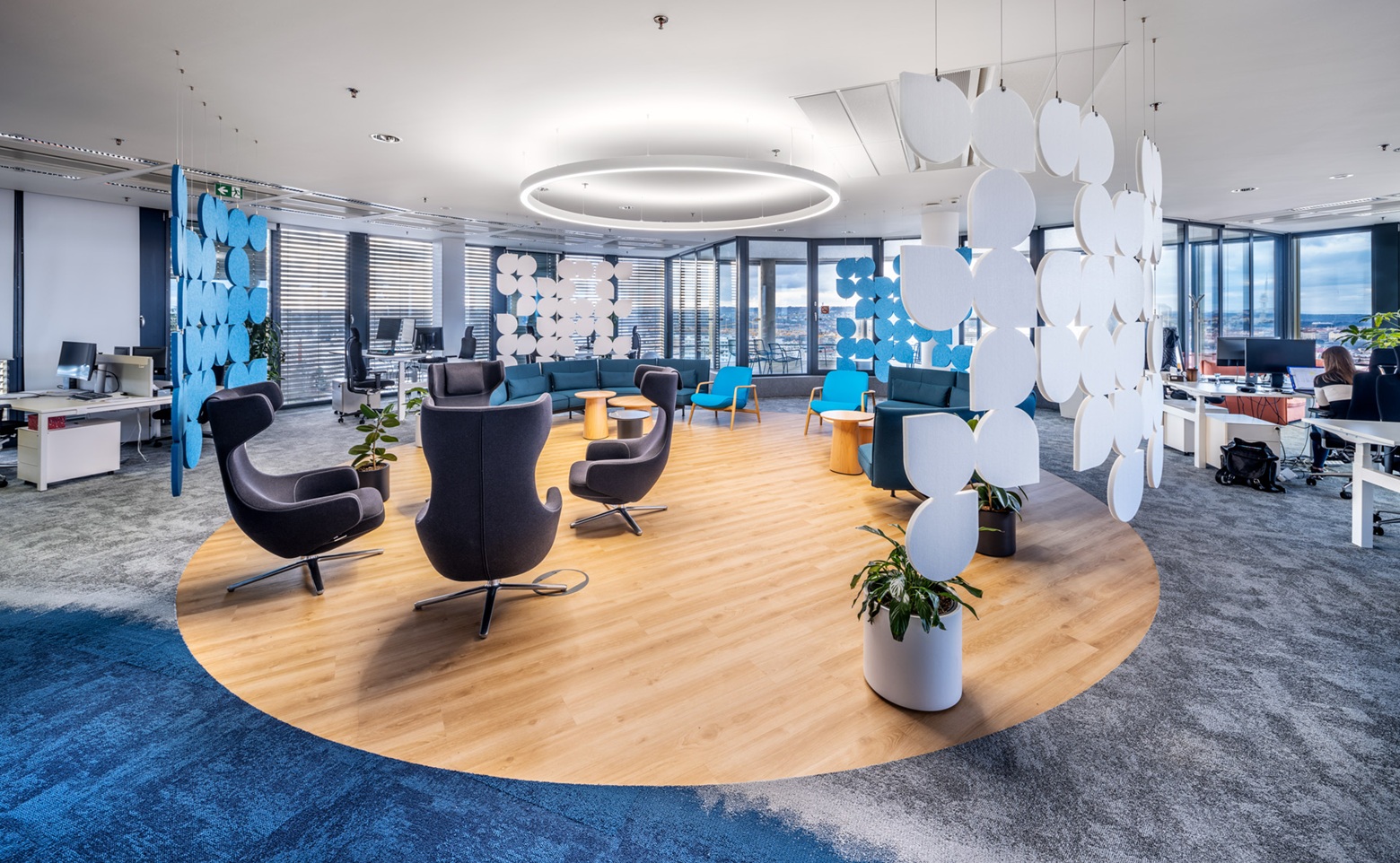 Office, gen, seating area