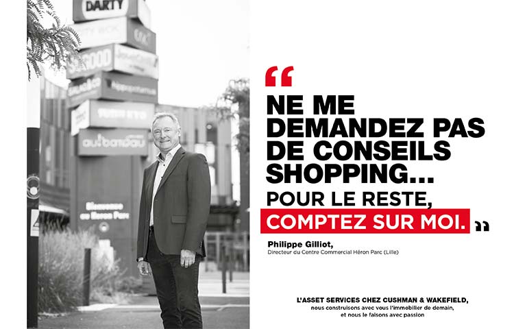 Philippe Gilliot, Asset Services, Directeur centre commercial (banner mobile)