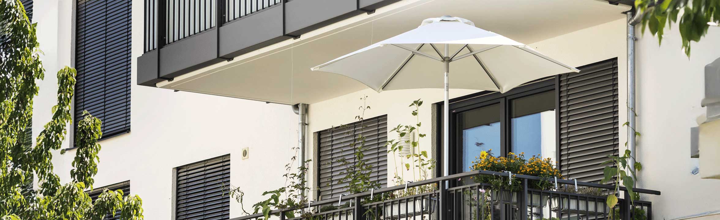 Balcony with Umbrella