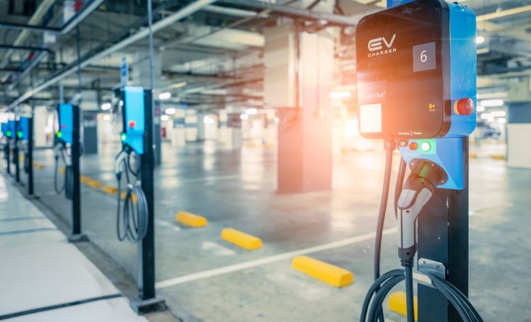 Electric car charging stations