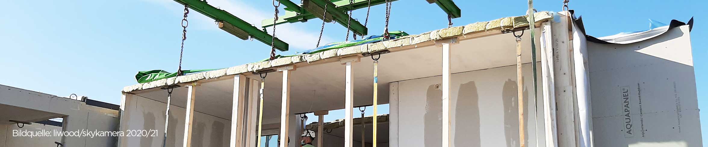 Modular timber building site
