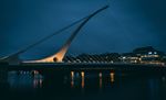 Samuel Beckett Bridge is a cable-stayed bridge in Dublin