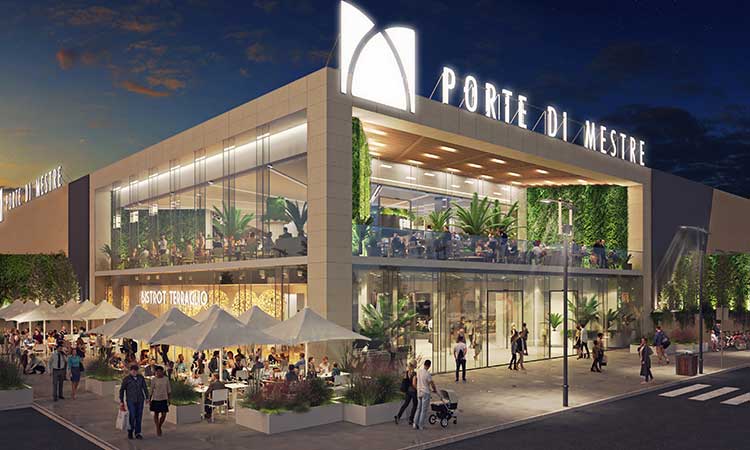 AL VIA I LAVORI DI RESTYLING DEL CENTRO COMMERCIALE PORTE DI MESTRE