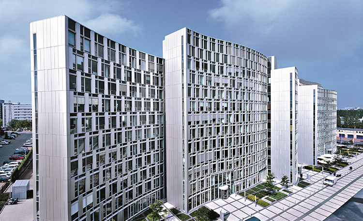 Horizon building facade