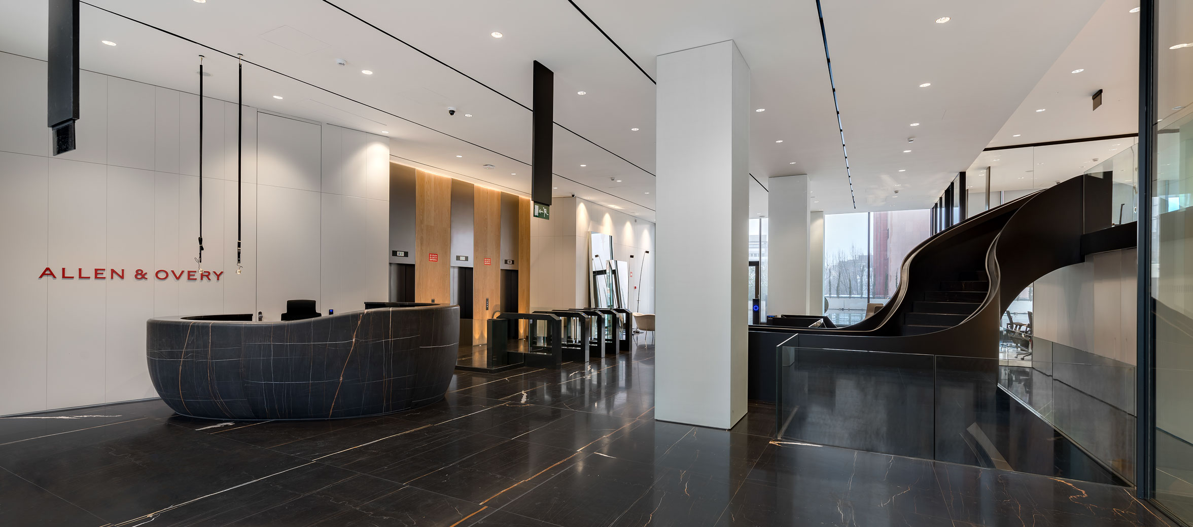 Madrid New Headquarters Allen & Overy Reception