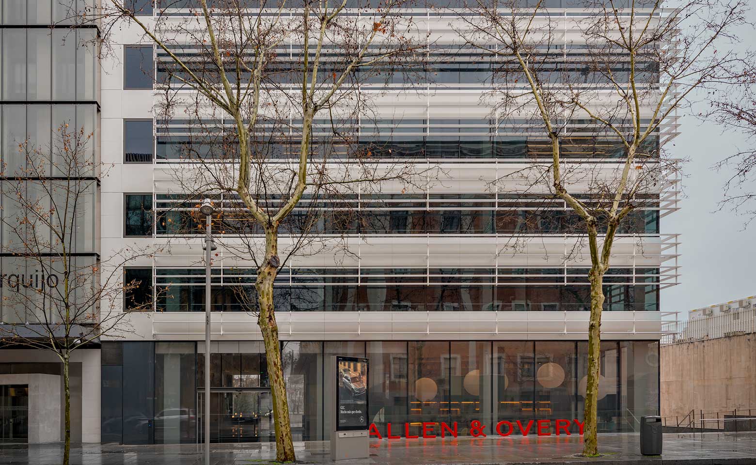 Madrid New Headquarters Allen & Overy Facade
