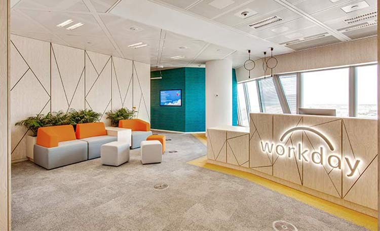WORKDAY: NEW OFFICES IN THE TORRE ESPACIO, CASTELLANA