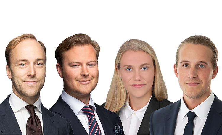 Cushman & Wakefield storsatsar med fyra nya medarbetare till Valuation & Advisory