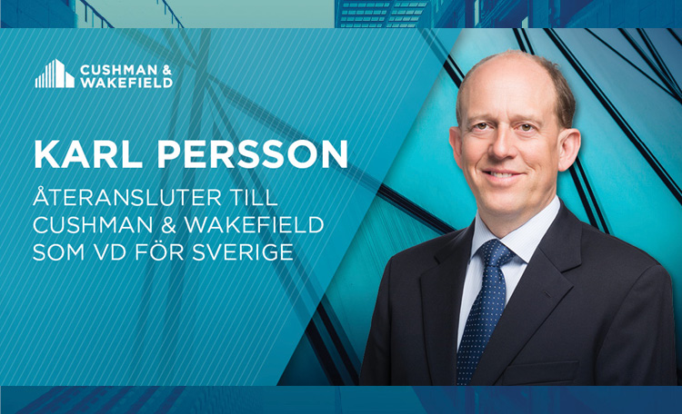 Karl Persson To Rejoin Cushman & Wakefield as Head of Sweden