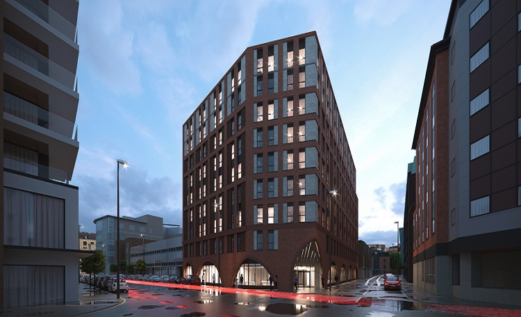 PBSA scheme in Bristol city centre