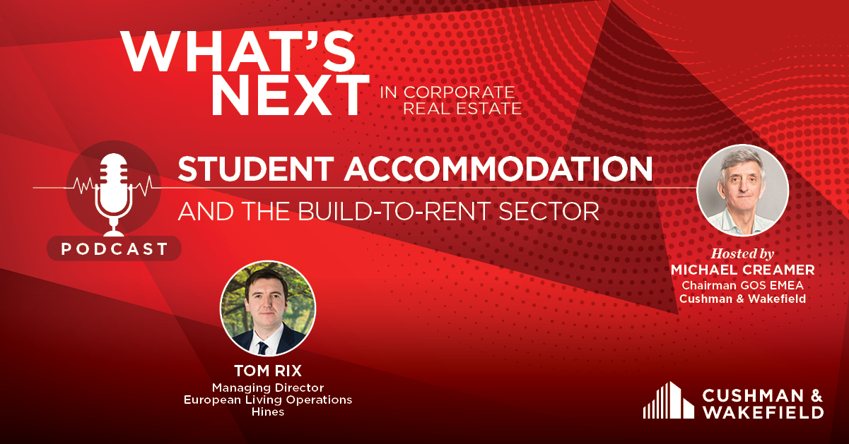 Podcast: Student Accommodation and the Build-To-Rent Sector