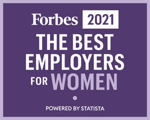 Forbes 2021 Best Employers for Women (image)
