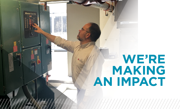 Making an impact (image)