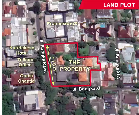 Redevelopment Opportunity at Jalan Bangka Raya, South Jakarta