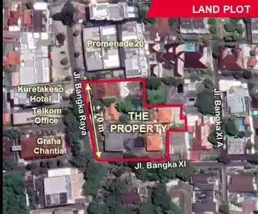 Redevelopment Opportunity at Jalan Bangka Raya, South Jakarta