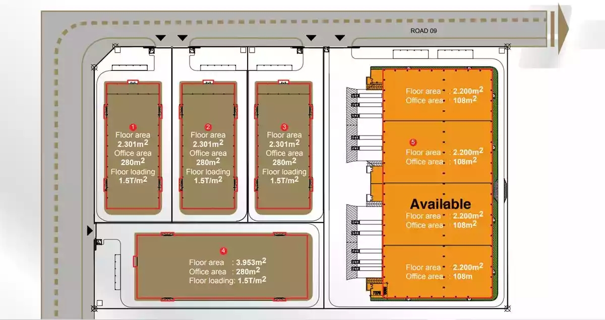 Factory and Warehouse for Lease in Bac Ninh, Vietnam