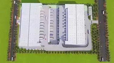Double-Storey Ready-built Warehouse for lease in Long Hau Industrial Park