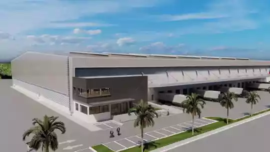 Factory and warehouse 10,000 sqm for lease in Asia industrial estate near Airport