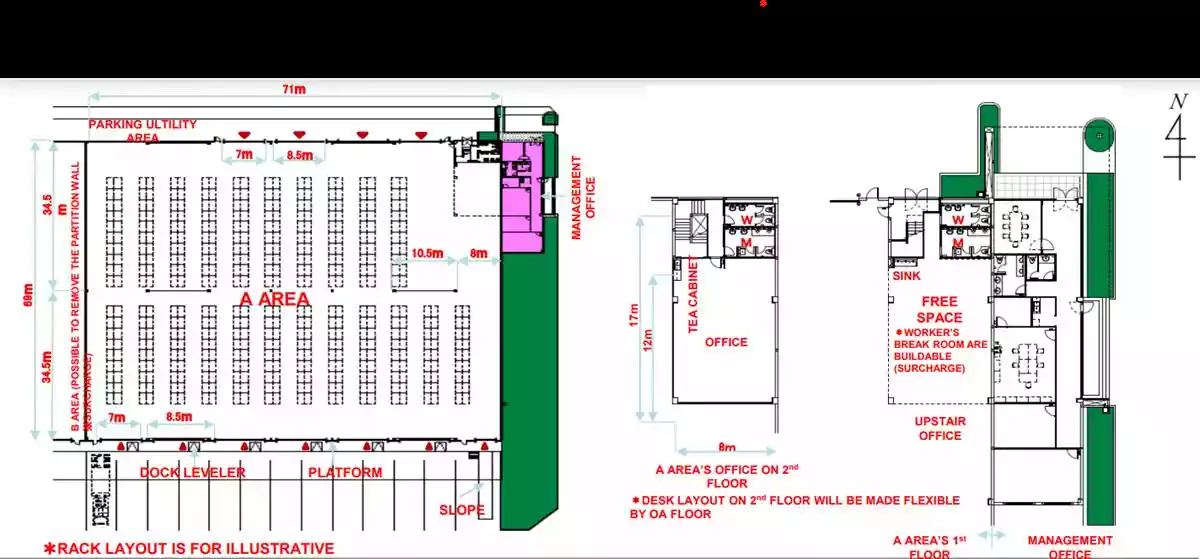 Warehouse for Lease in Dong Nai, Vietnam
