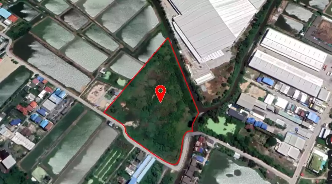 Vacant Land for Investment at Bangna-Trad km.32 (in Soi Wat Ban Rakat)