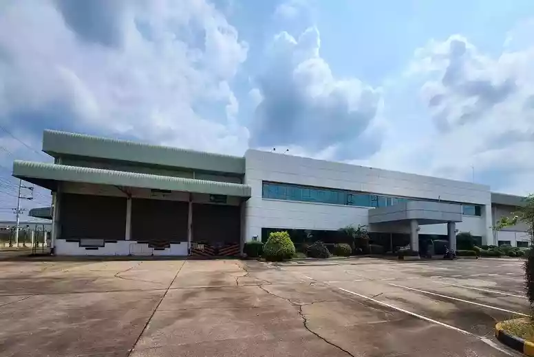 Factory for sale building area 19,297 sqm. (on Land area 15 rai or 24,000 sqm.) in Kabinburi Industrial Zone