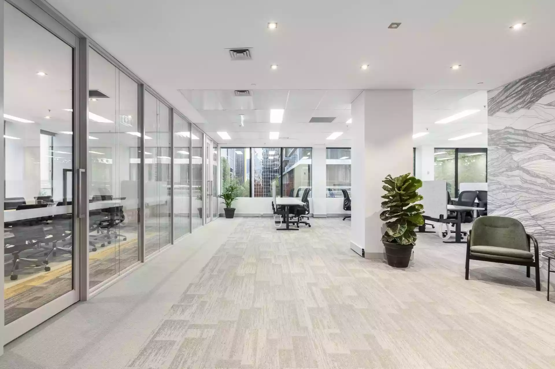 Turn-Key Suite with Excellent Natural Light