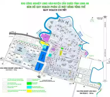Industrial Land For Lease in Long Hau III Industrial Park, Long An Province, Vietnam